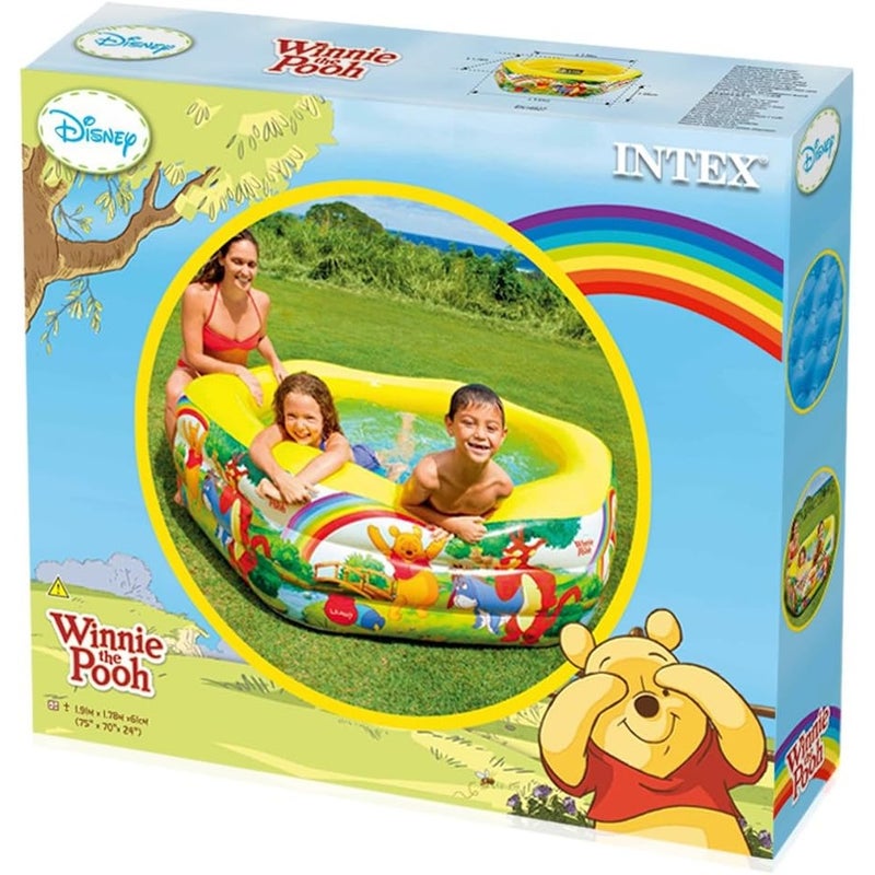 Intex - Winnie The Pooh Inflatable Pool 191x178x61 cm - 57494NP - Image 2